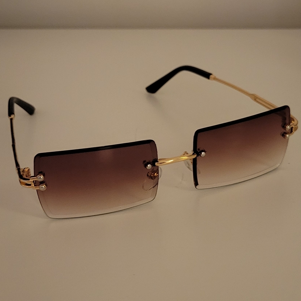 Rectangular Fashion Sunglasses